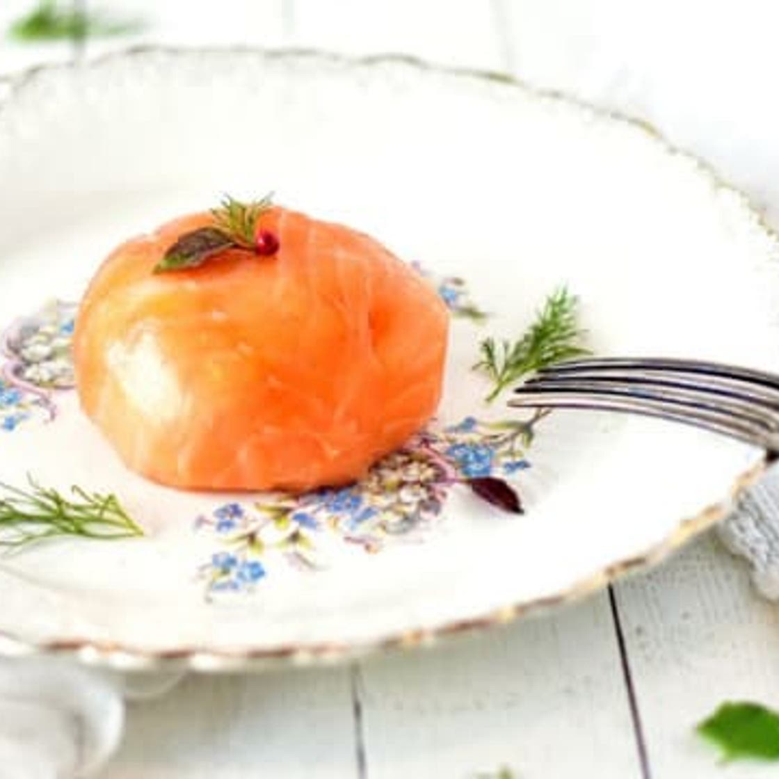 Dômes de truite au fromage frais