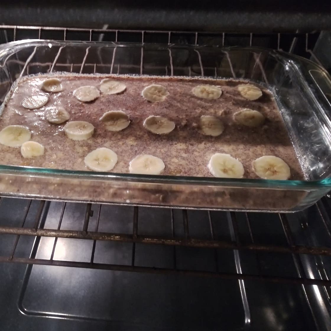 Peanut Butter Banana Baked Oats