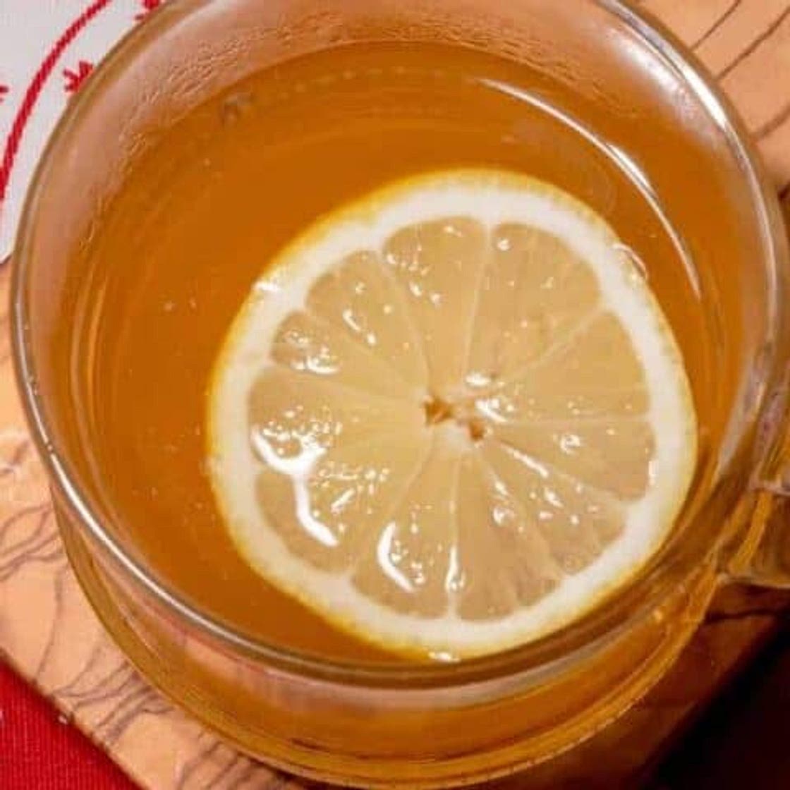 Lemon Honey Hot Toddy with Vodka