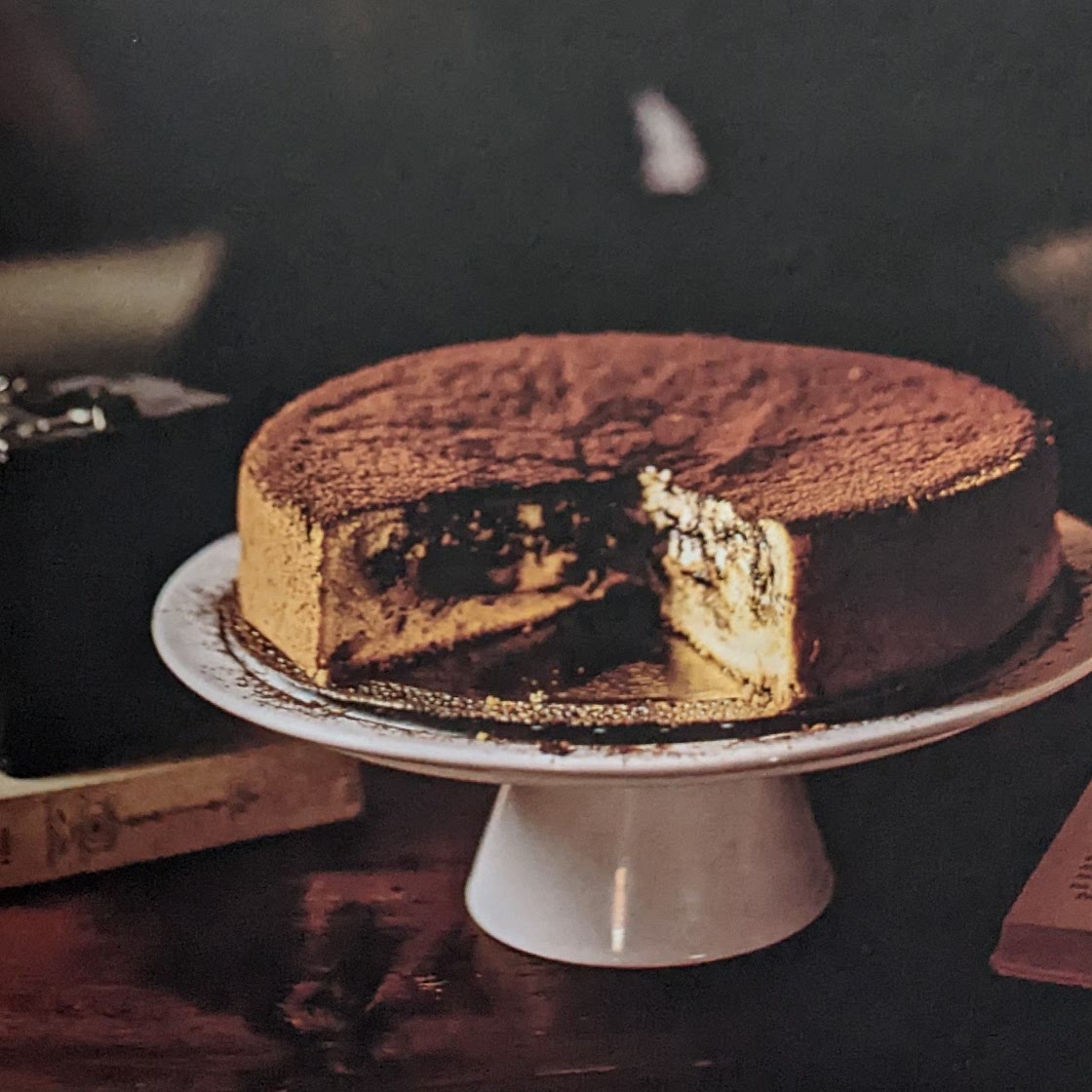 RICOTTA, ORANGE AND CHOCOLATE CAKE
