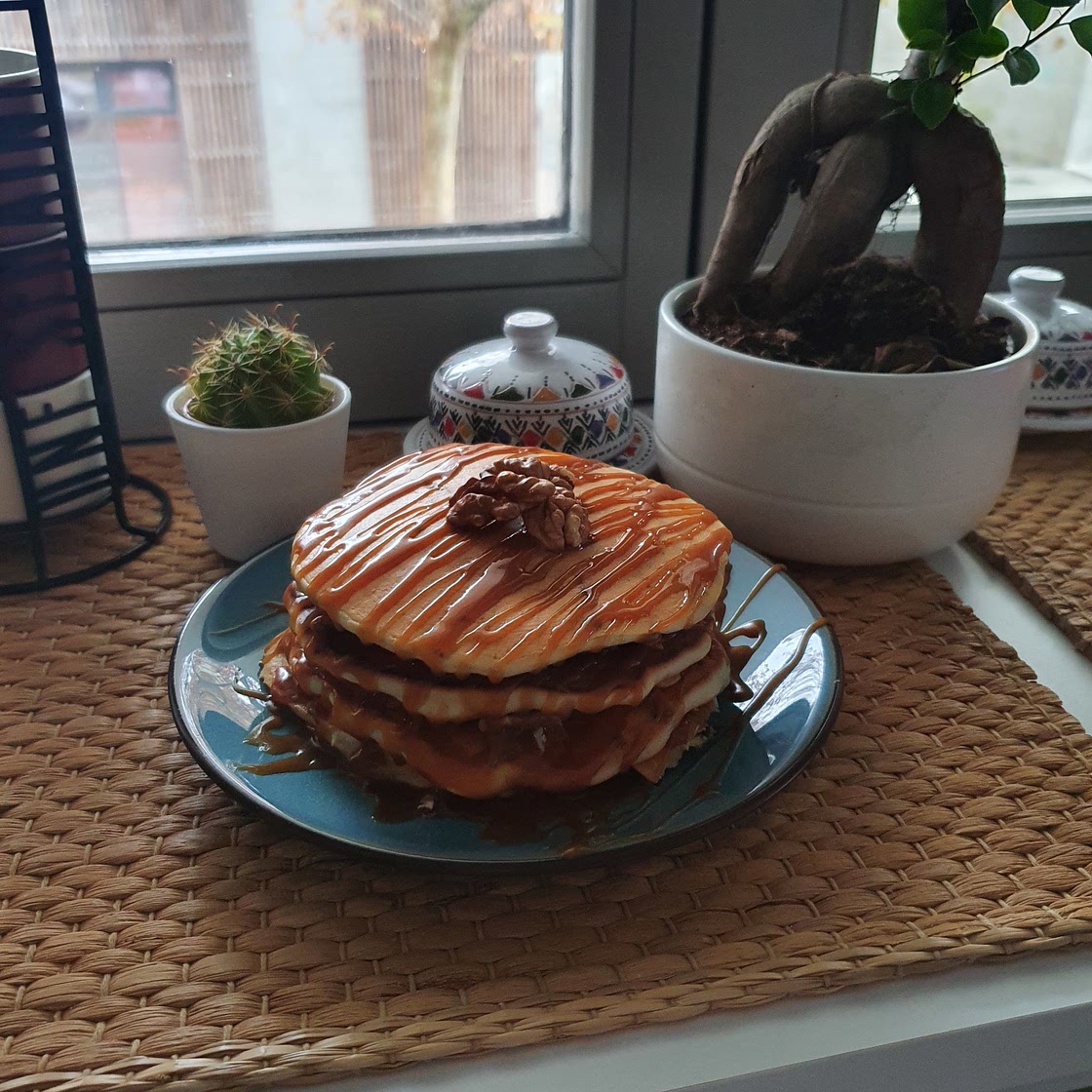 Fluffy pancakes à la fourchette