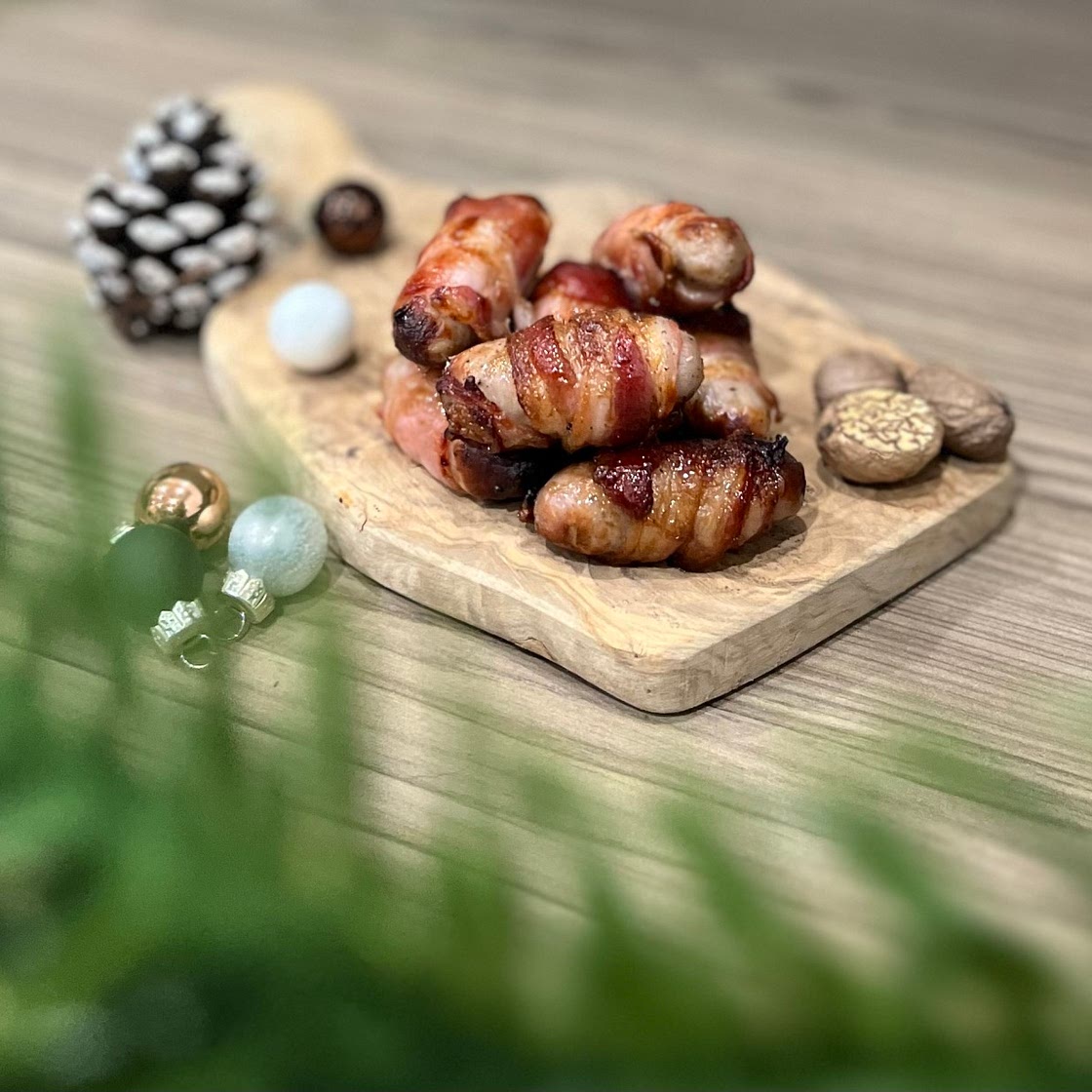 Caramelised Pigs in Blankets