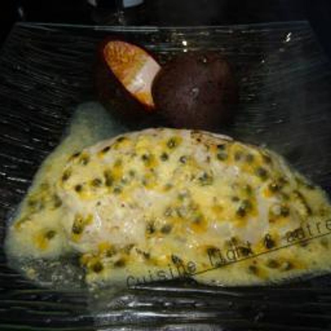 Recette de Cabillaud au fruit de la passion par Cuisine light & autres