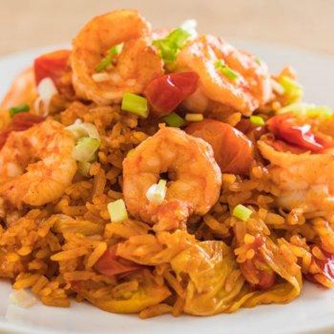Recette de One pot rice aux crevettes
