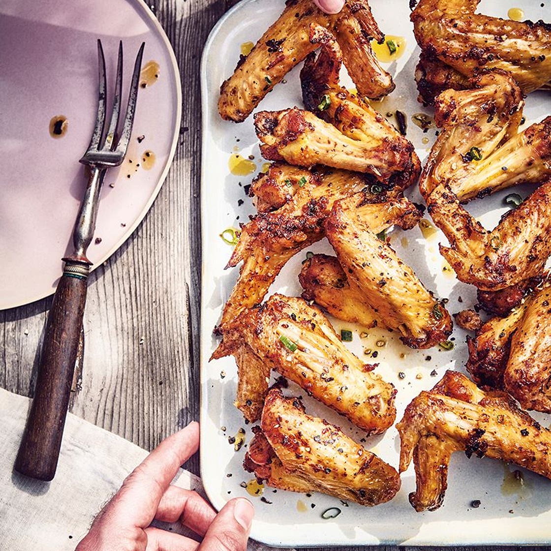 Ailerons de poulet marinés