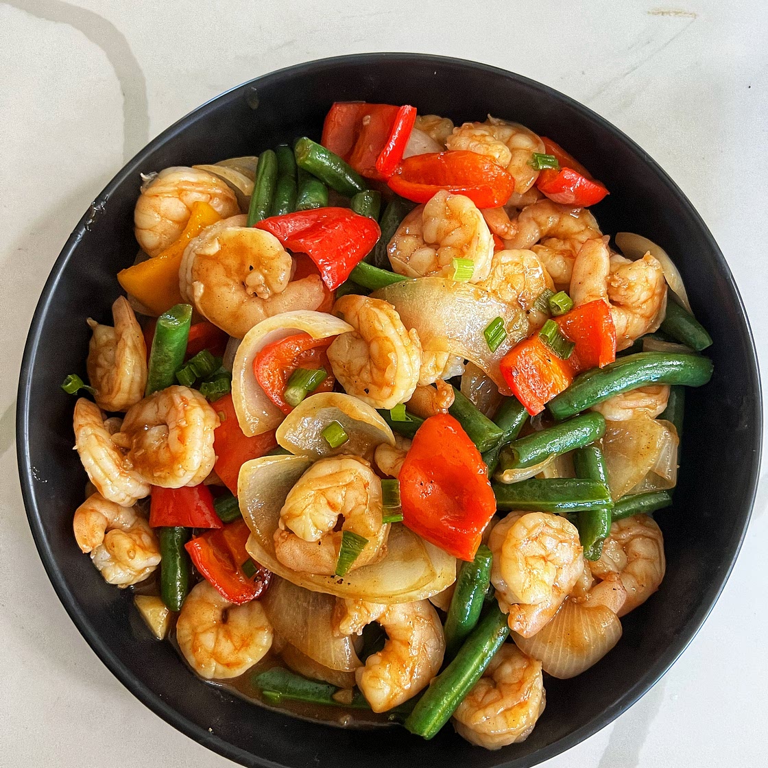 Kung PAO Shrimp & Veggies — Angiela Eats - Quick, Easy, & Delicious Recipes