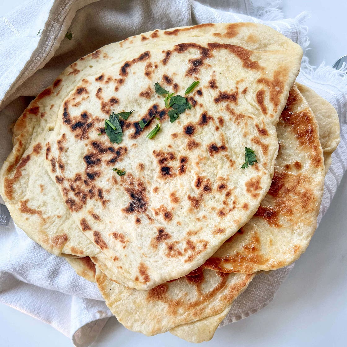 Homemade Naan