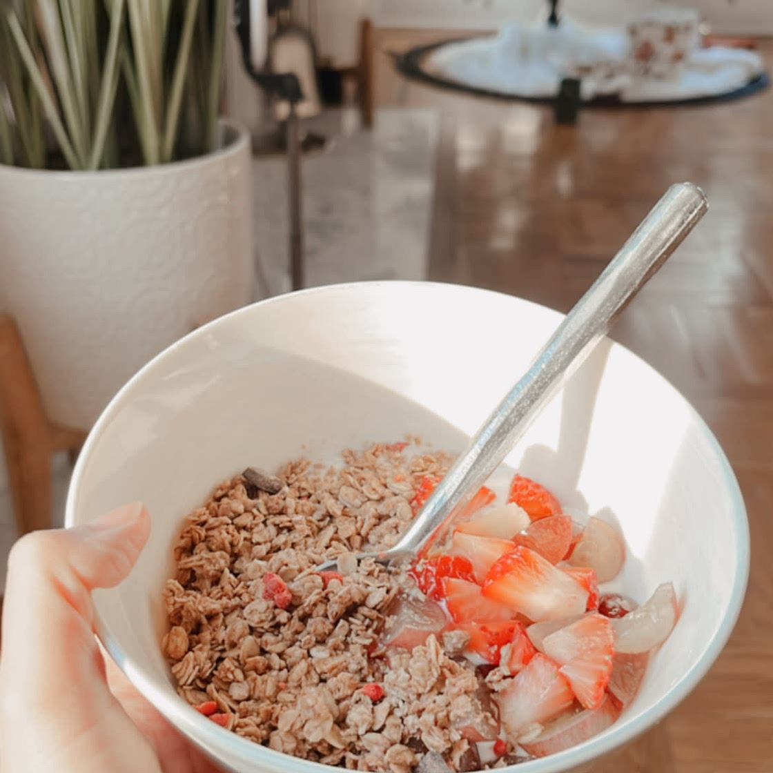 ¡Avena caliente saludable y lista en 10 minutos!