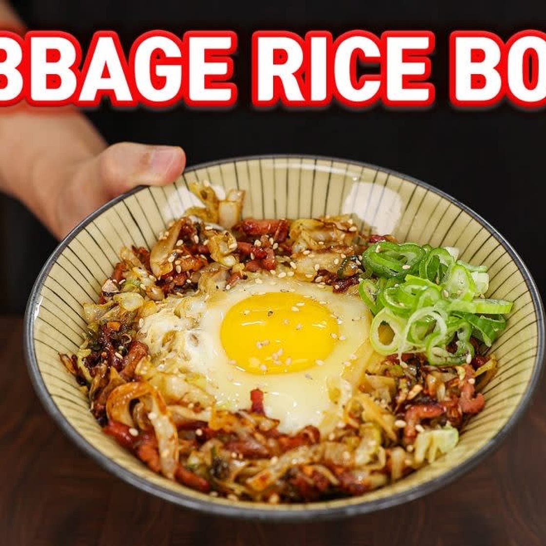 Cabbage Rice Bowl (1 serving)