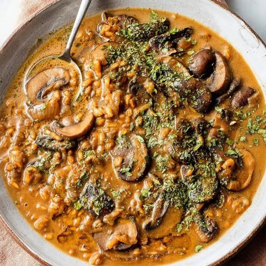 Vegan Miso Mushroom Soup