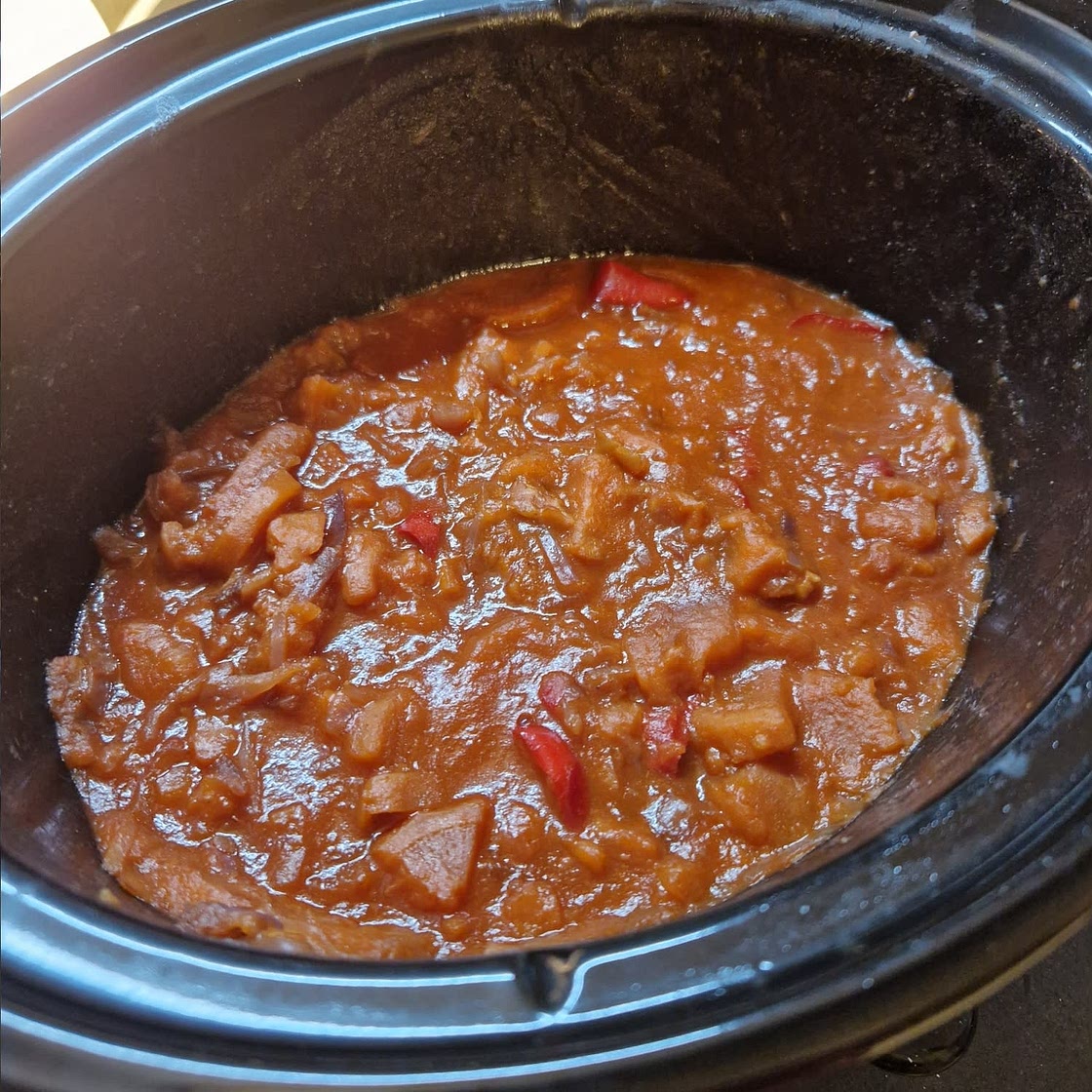 Sweet potato & coconut curry