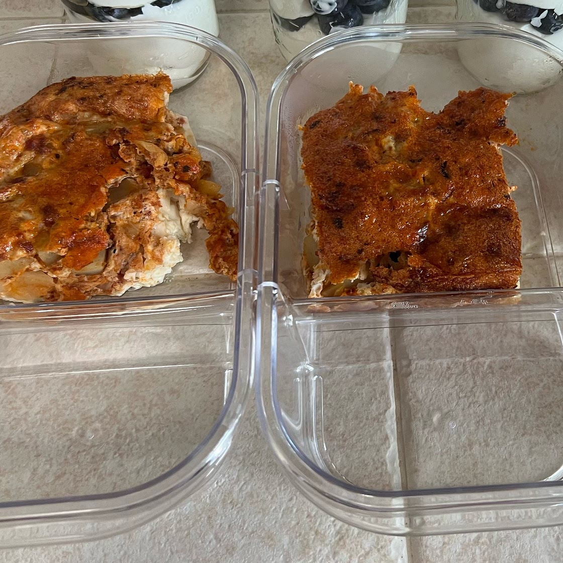 Chorizo y Papa Egg White Frittata