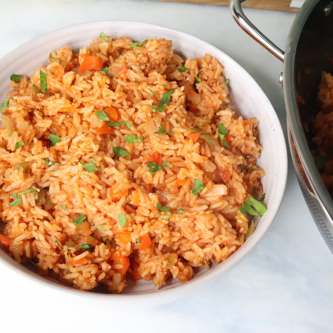 Healthy Homemade Mexican Rice