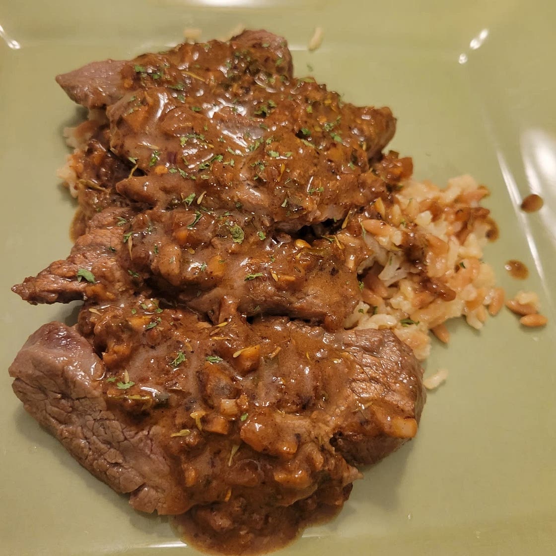 Pan-Seared Steak in Butter Sauce