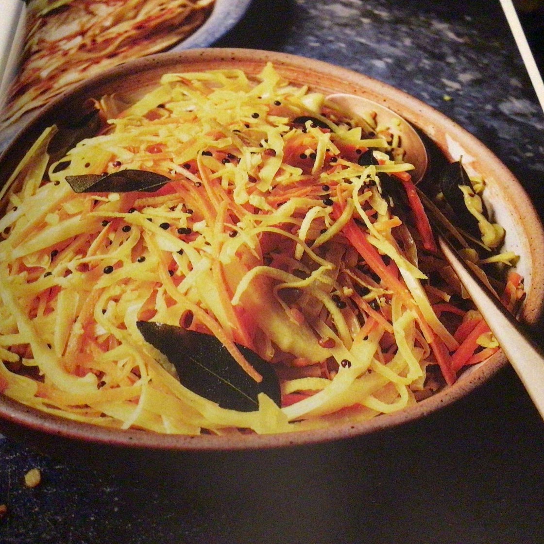 Cabbage Thoran - Dry cabbage curry with spices