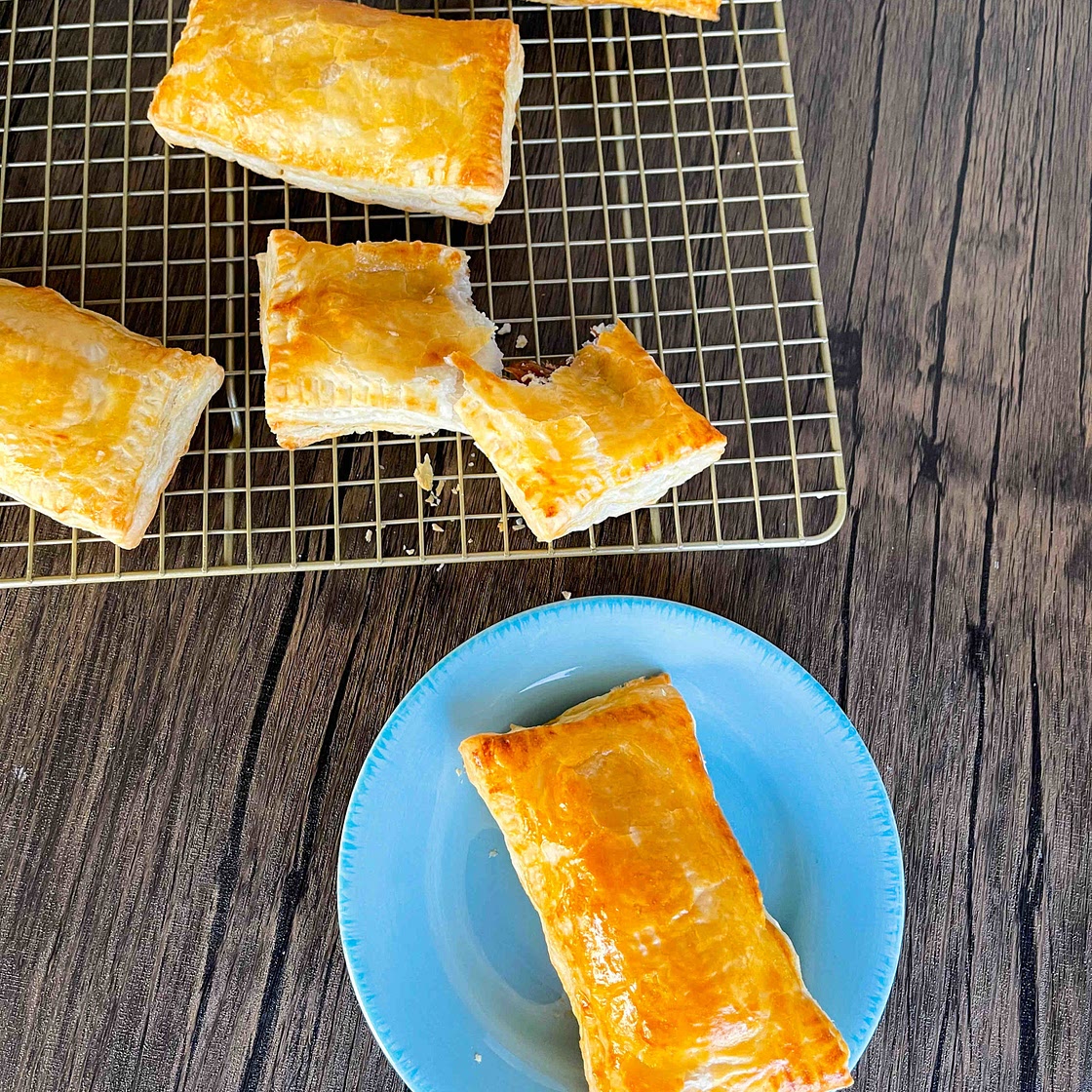 Bacon, Date and Goat Cheese Pop Tarts