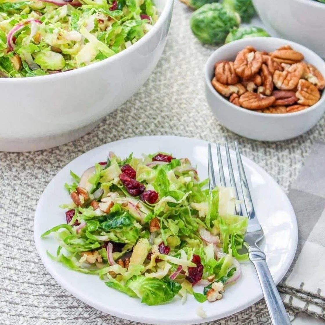 Shredded Brussels Sprouts Salad Recipe