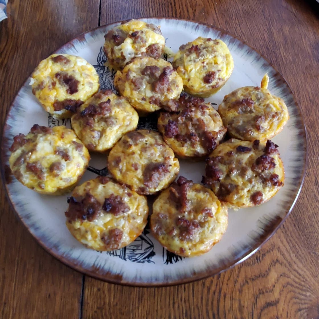 Mini Sausage Egg Muffins