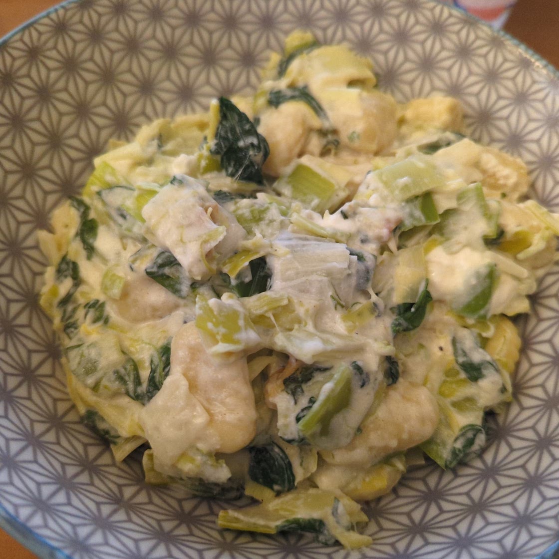 Gnocchis a la tartuffo