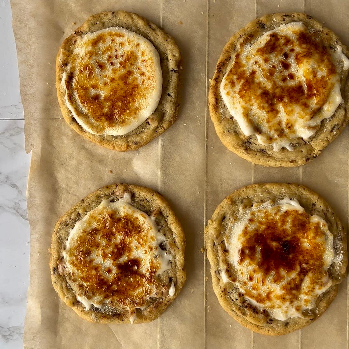Caramel Brûlée Latte Cookie