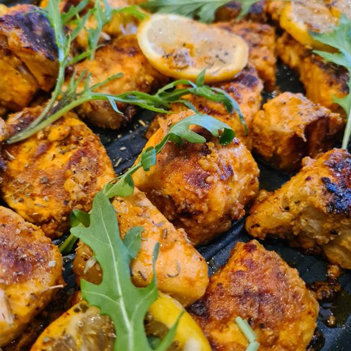 Spiced Pan-Grilled Salmon