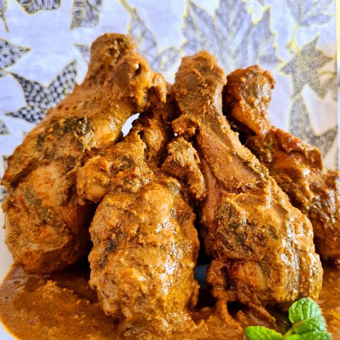 Pomegranate Walnut Chicken Drumsticks