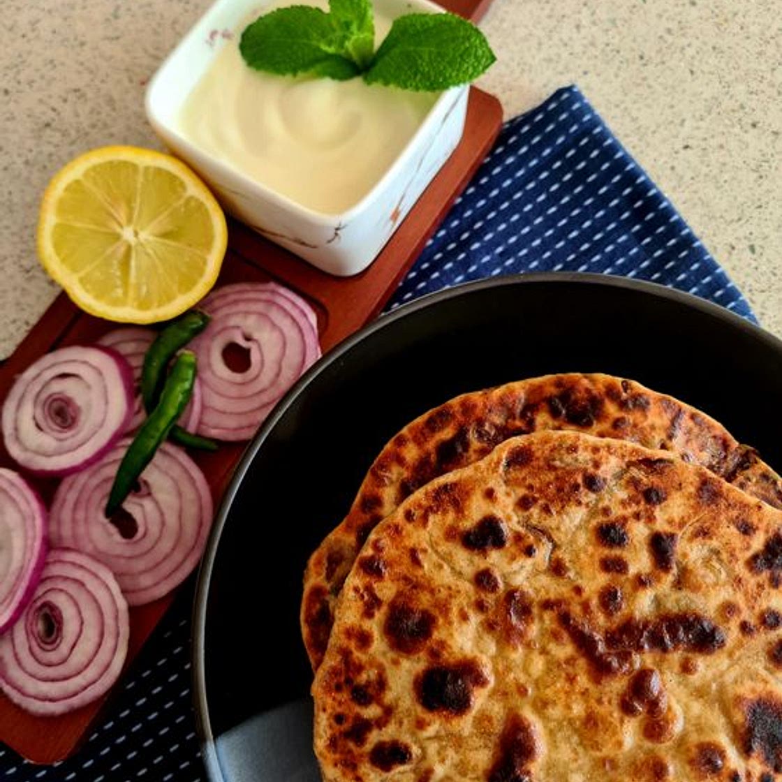 Onion Paratha (Pyaaz Ka Paratha)