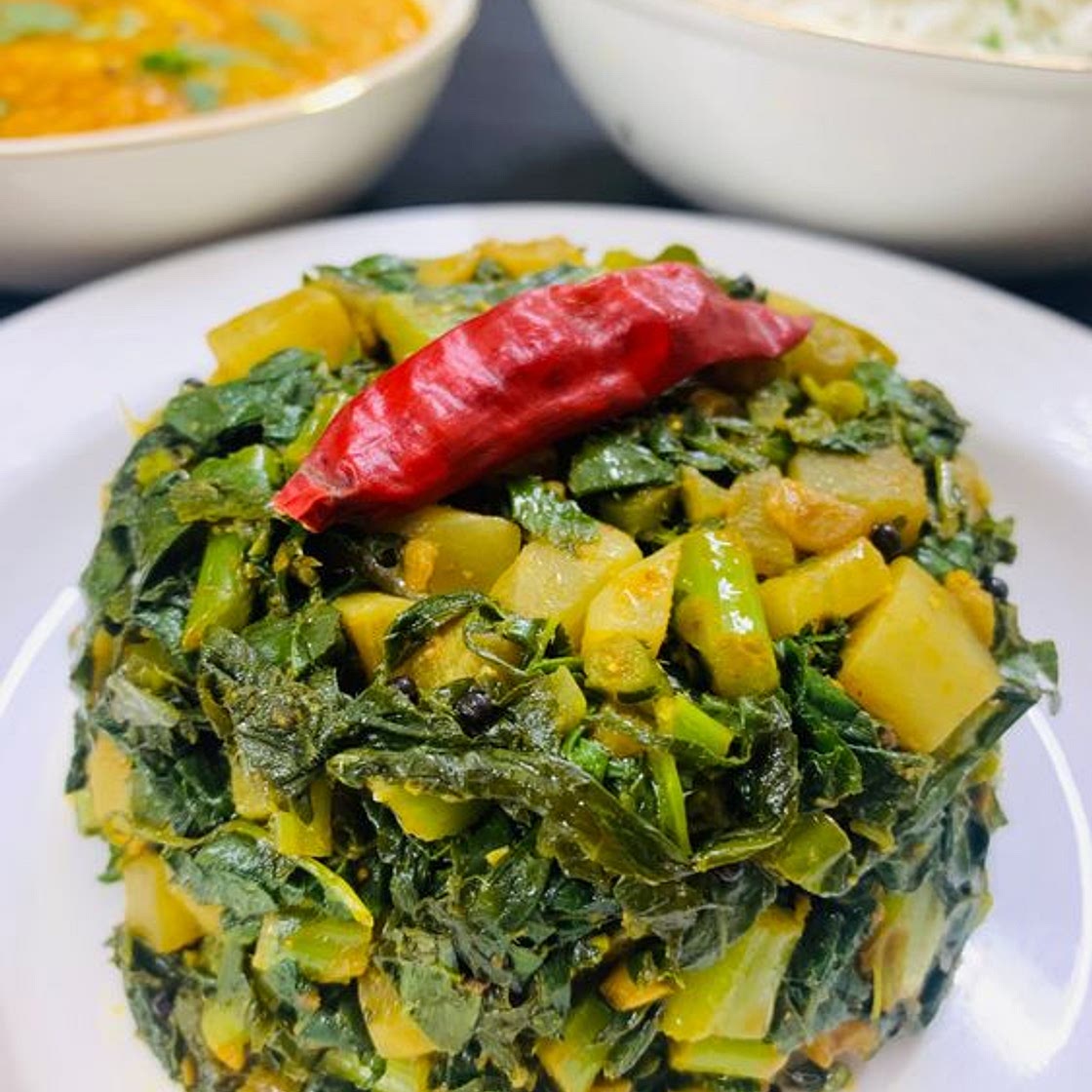 Green Radish Curry (Mooli ki Sabzi)