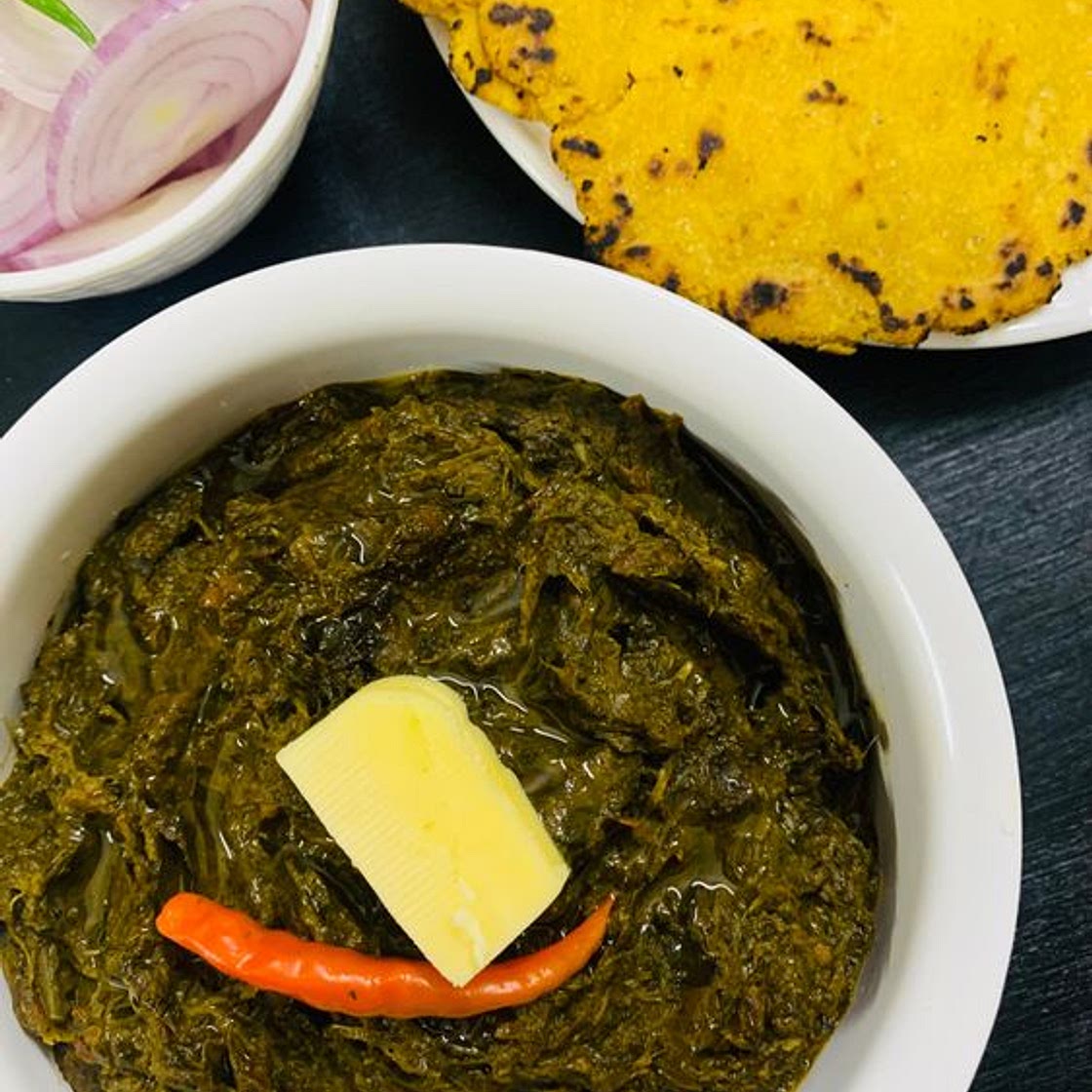 Sarson Ka Saag (Mustard Greens Curry)