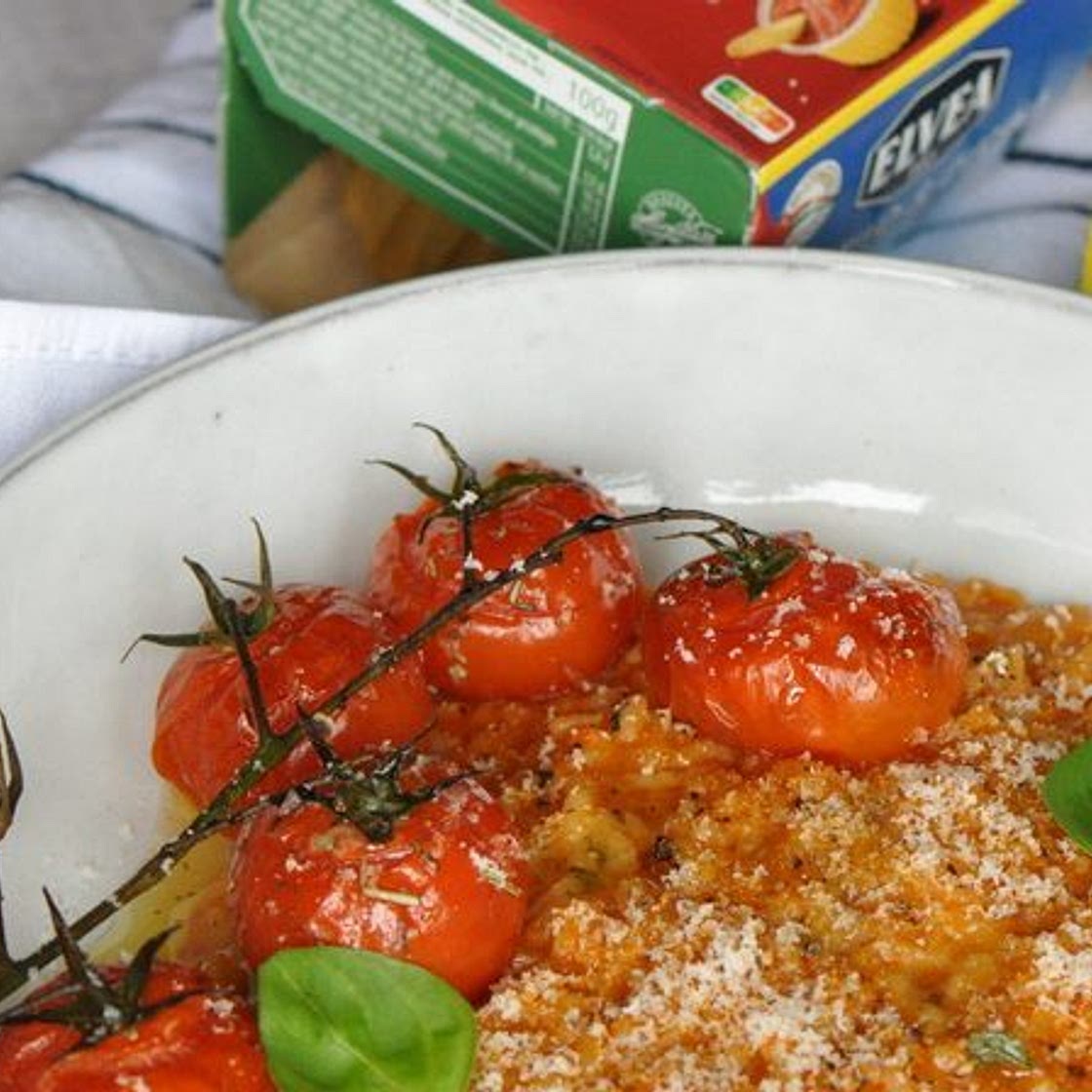 TOMATENRISOTTO MET BASILICUMOLIE - Chloe Kookt