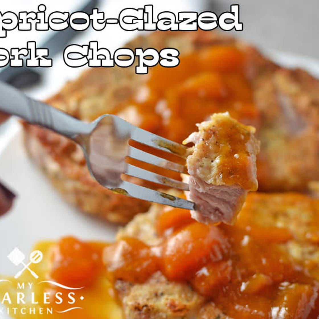 Triple Apricot Pork Chops
