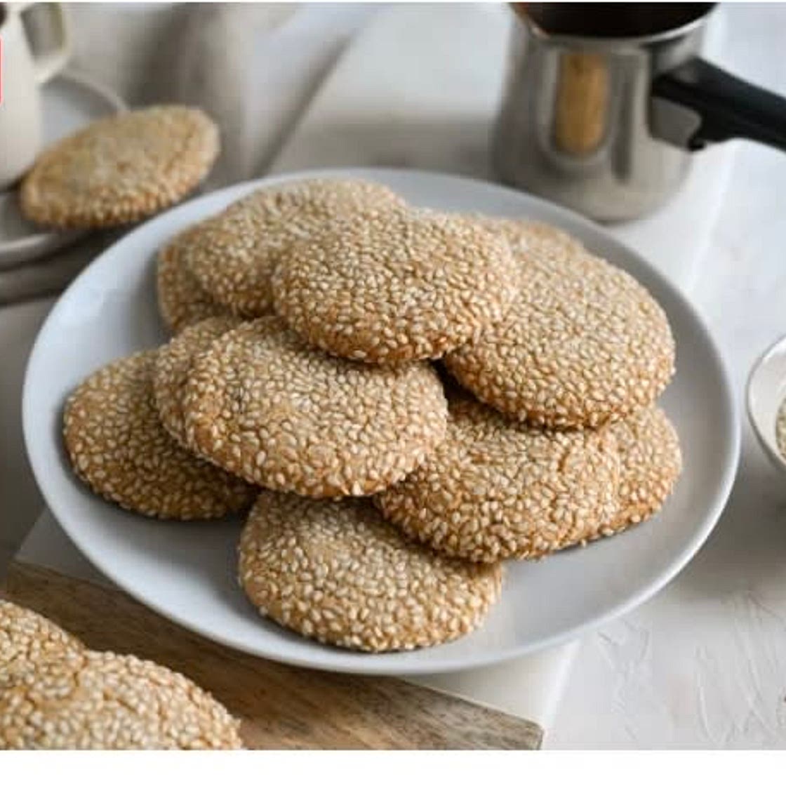 Tahini honey cookies