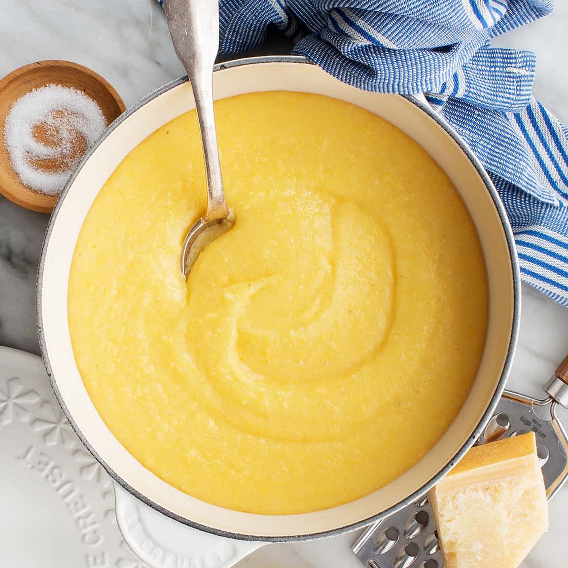 Creamy Polenta (smaller recipe)