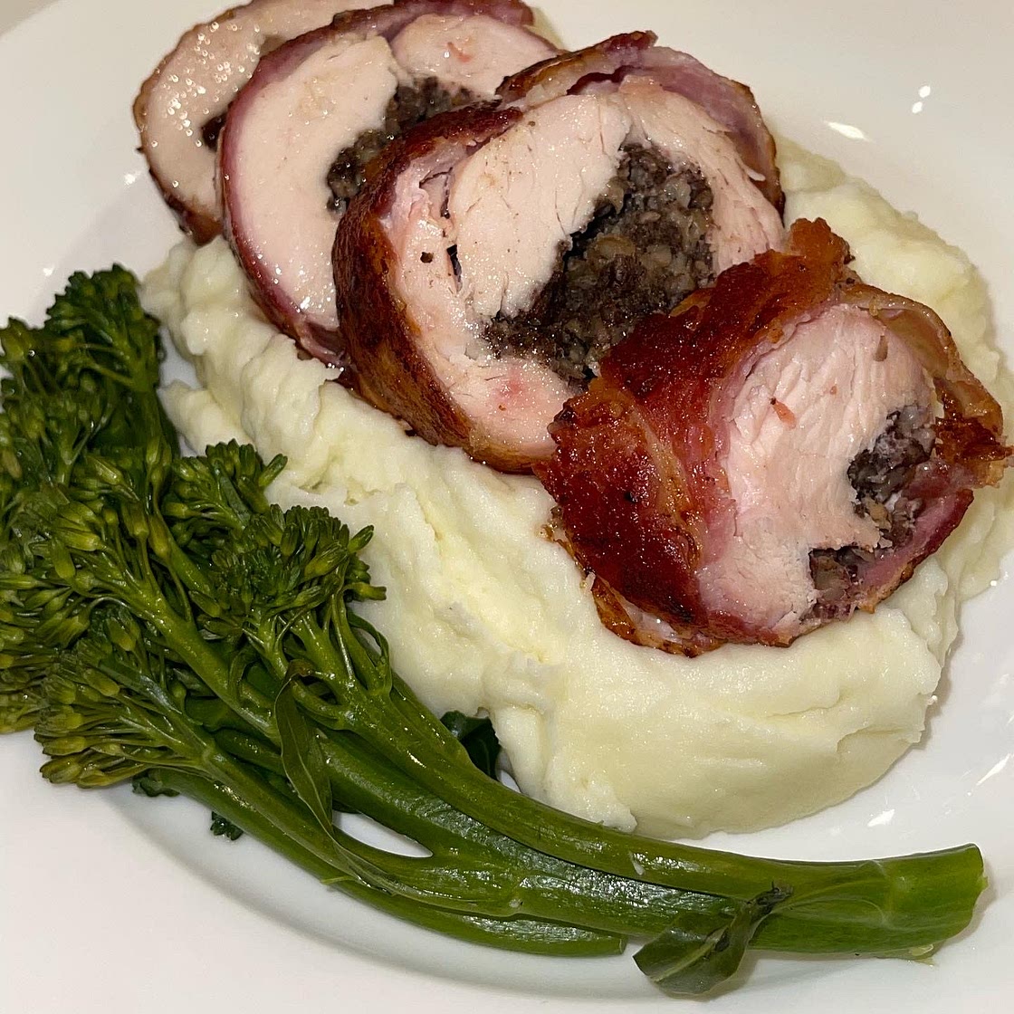 Balmoral Chicken with Creamy Mushroom and Mustard Sauce