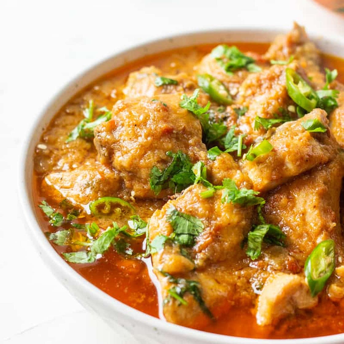 Homestyle Chicken Salan (Chicken Curry)