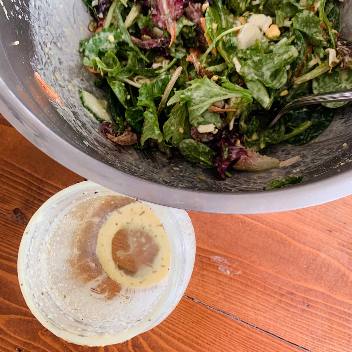 Creamy Tangy Salad Dressing