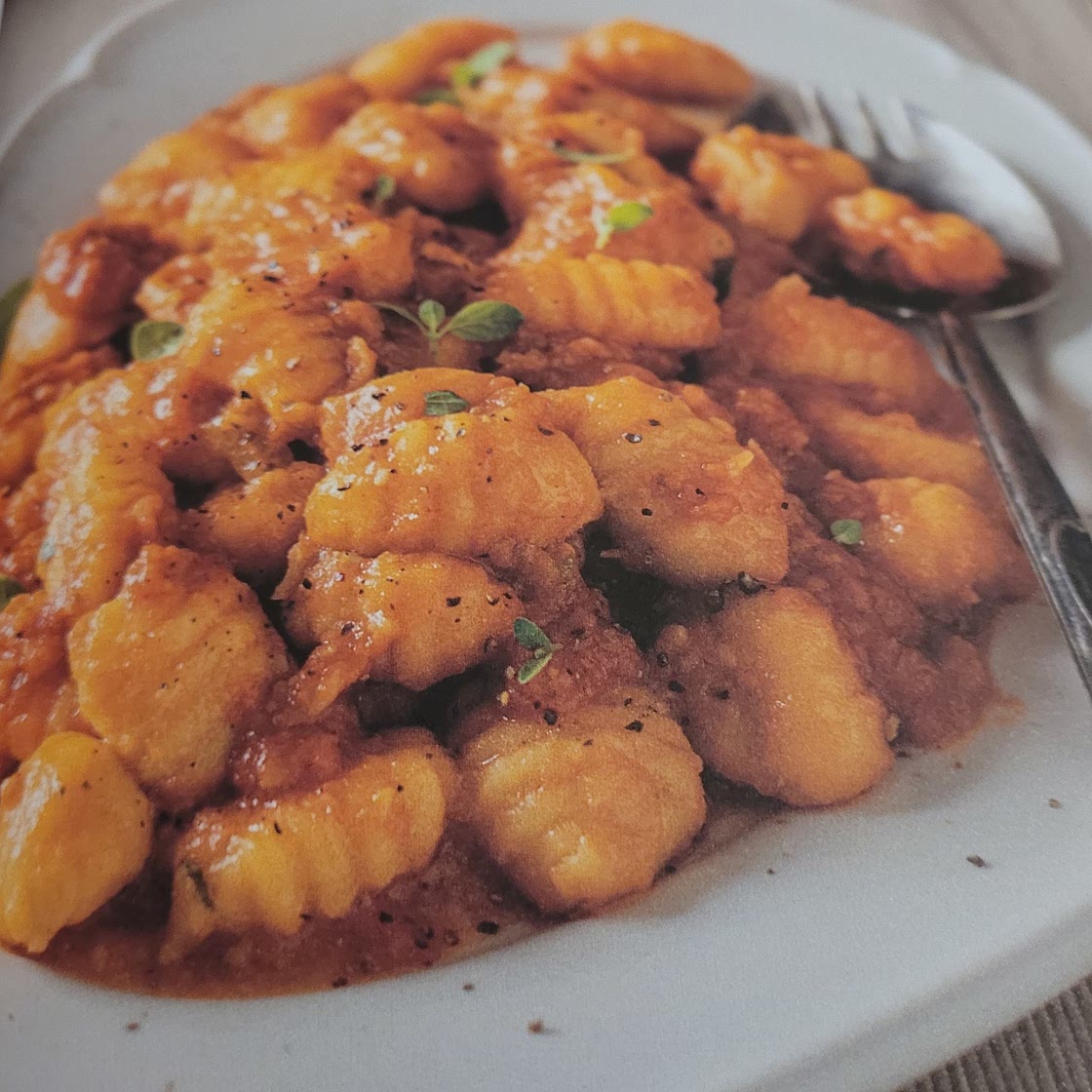 Gnocchi al ragù di verdure