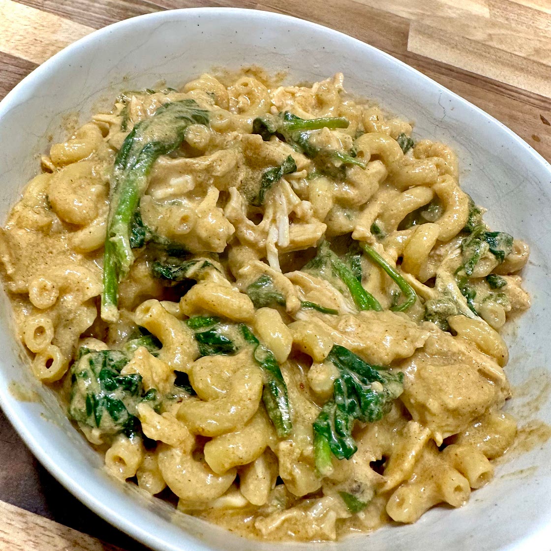 Single serve chicken taco pasta 
