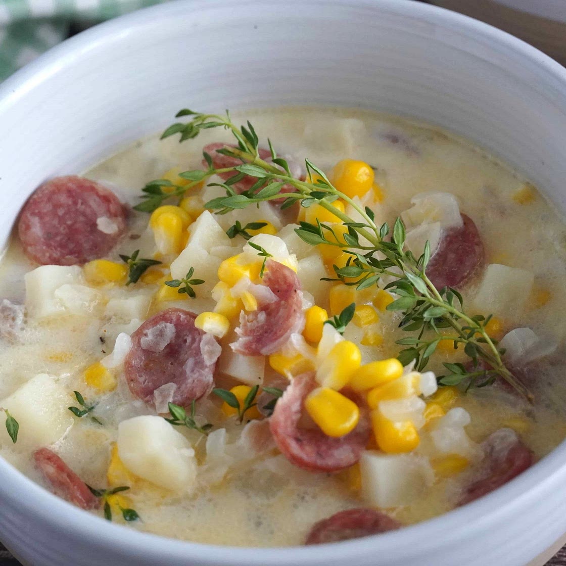 Sausage Corn Chowder: A Delicious and Hearty Soup for the Soul