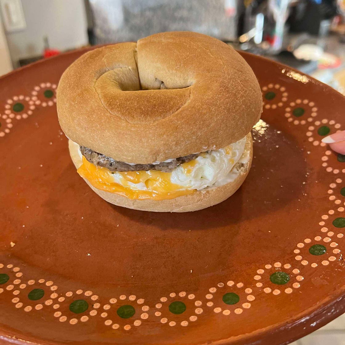 Bagel Breakfast Sandwich 