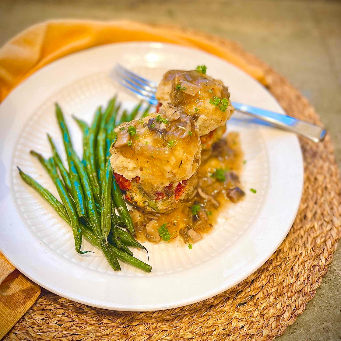Veggie Loaded Meatloaf Muffins