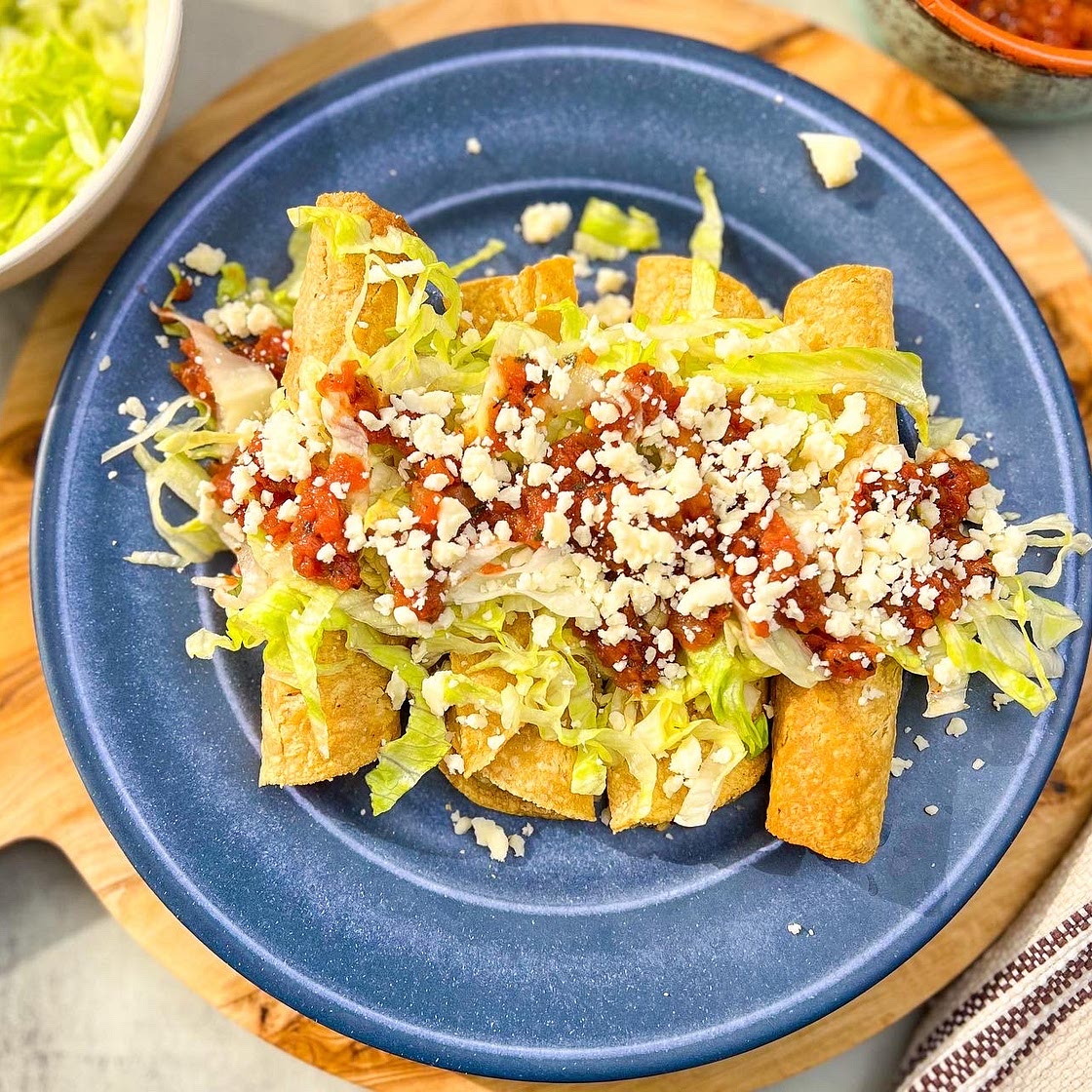 5 Ingredient Potato Taquitos