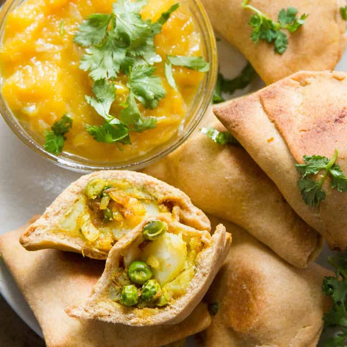 Baked Vegan Samosas