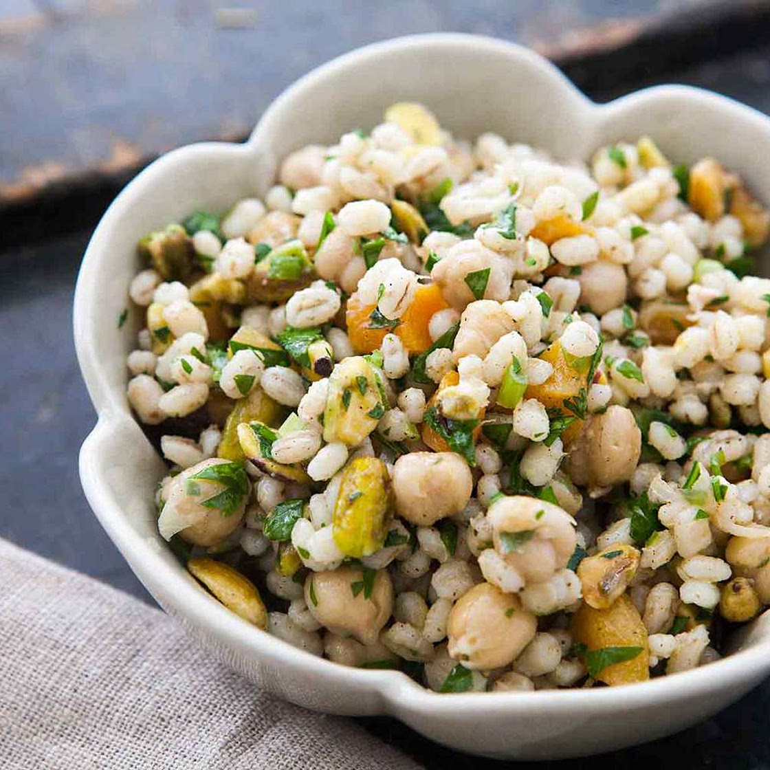 Chickpea and Barley Salad