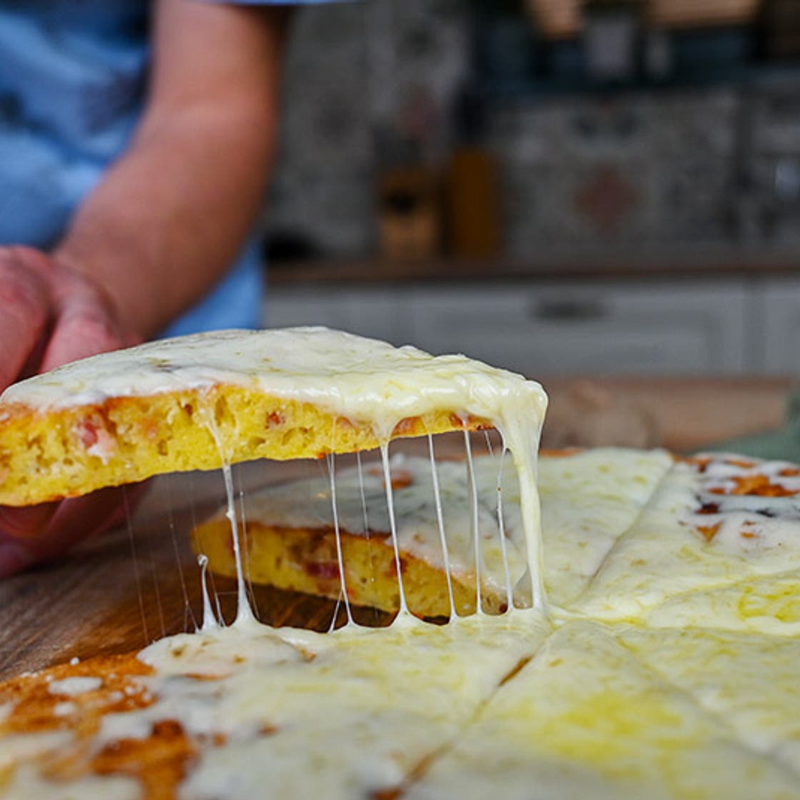 Savory Semolina Pancake