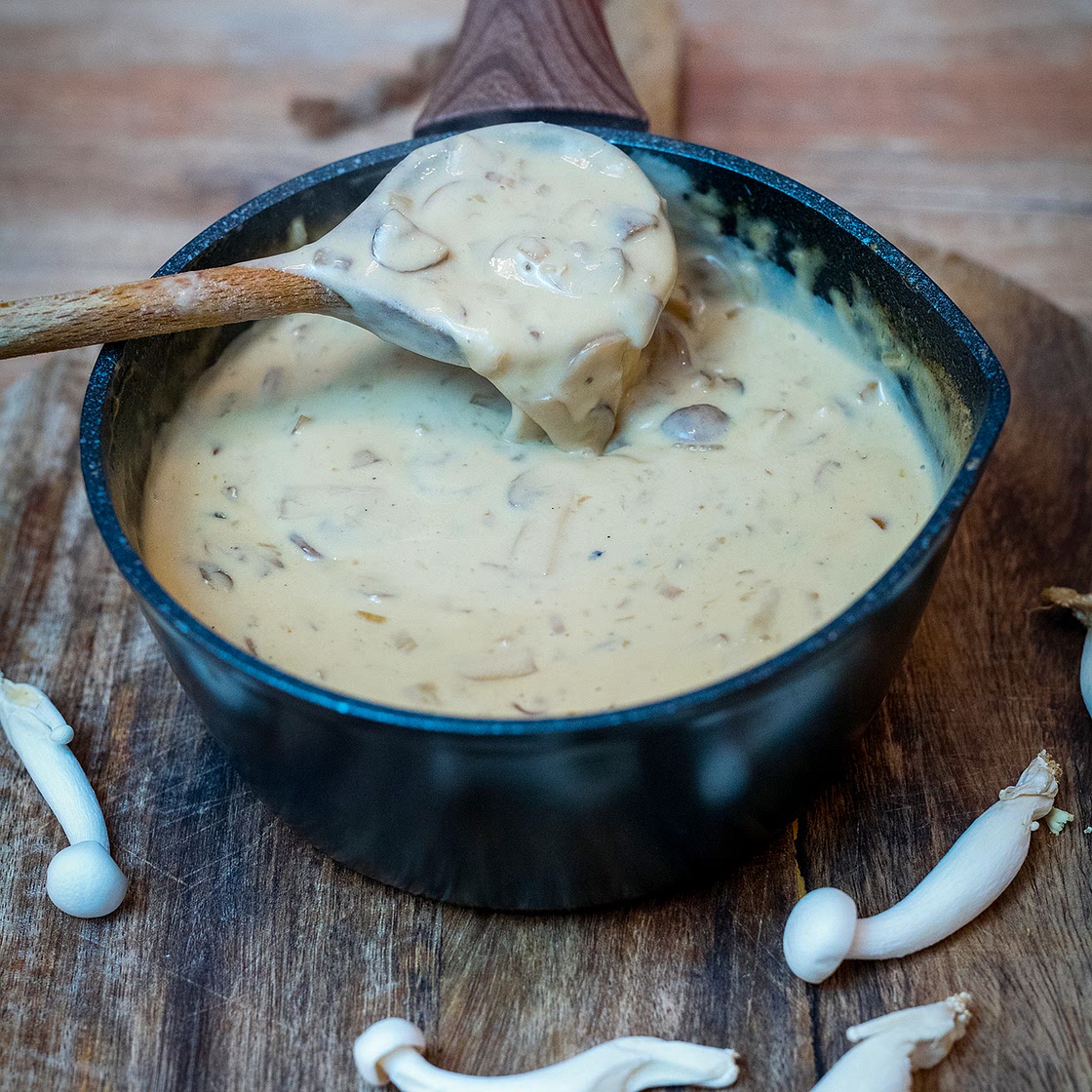 Creamy Mushroom Sauce - Easy And Universal