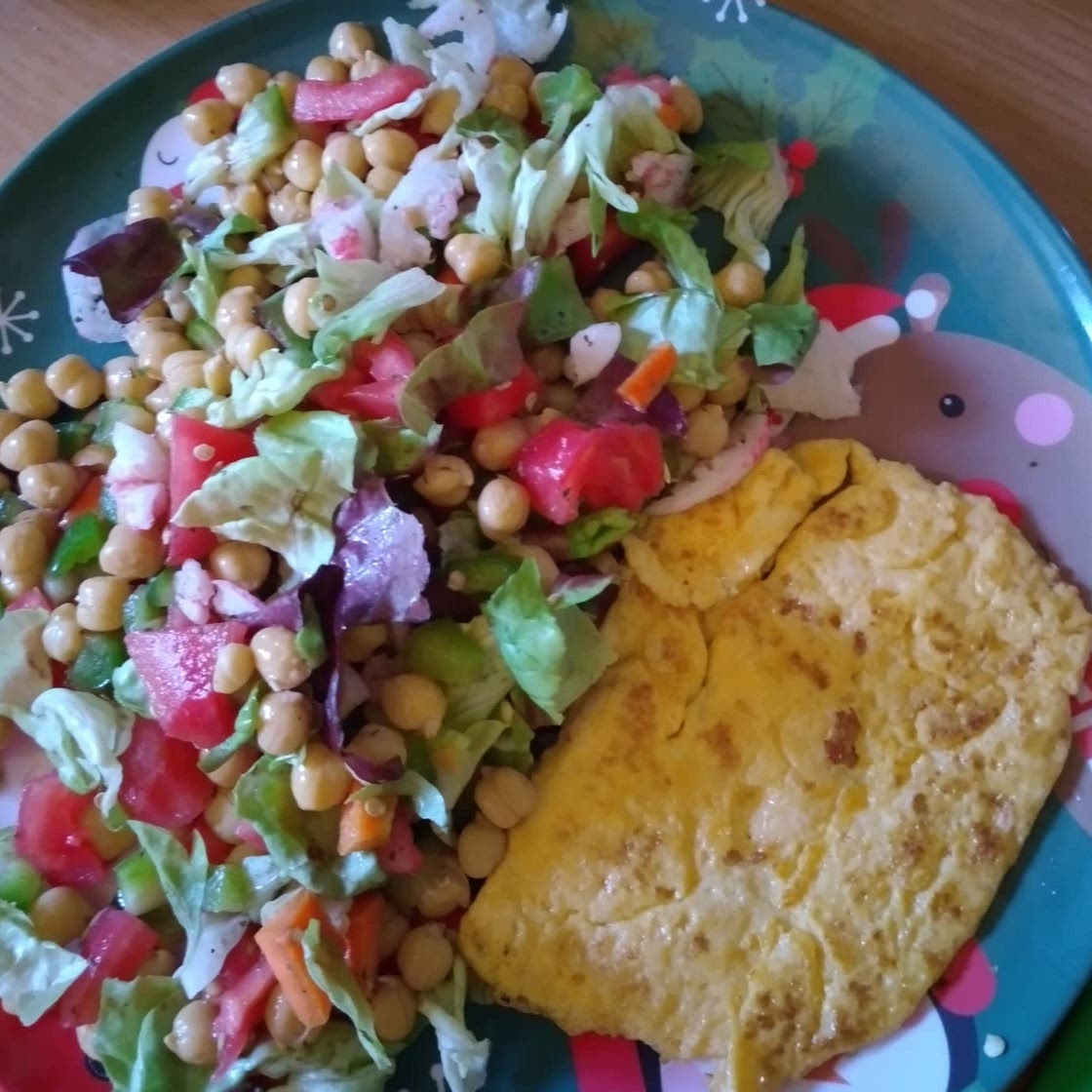 Ensalada de garbanzos