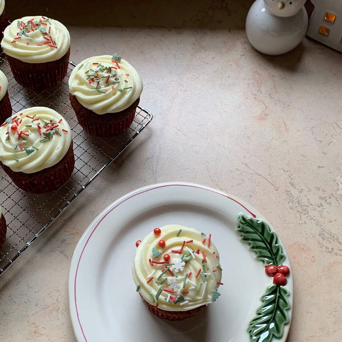 Christmas cupcakes 🛷🦌