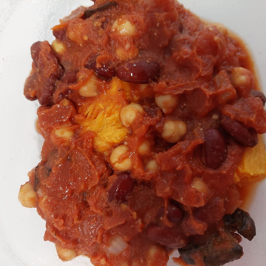Yam and Beans