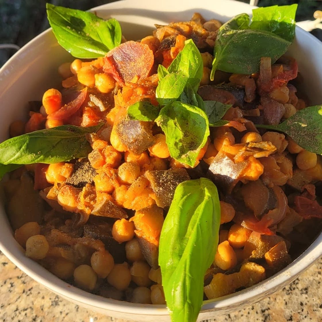 Insalata di ceci saporita